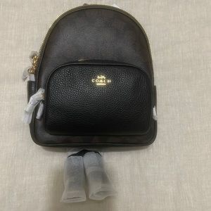 Small original coach backpack new with tags